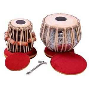 Tabla Set Steel Dugga And Wooden Tabla